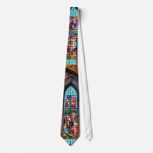Stained Glass Windows, Salisbury Cathedral, UK Tie