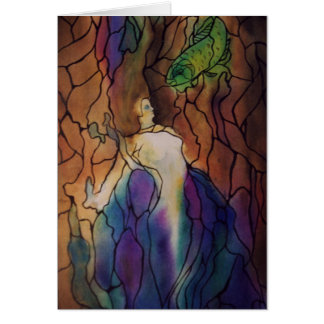 stainglass de sirène