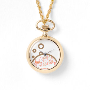 Stainless Steel Black Watch