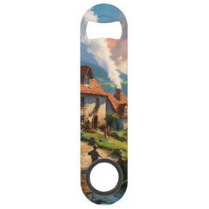 stainless steel bottle opener bar key