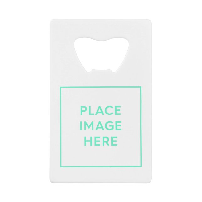 Stainless Steel Bottle Opener Credit Card Bottle Opener (Front)