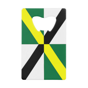 Stainless Steel Bottle Opener flag of Monterey Credit Card Bottle Opener