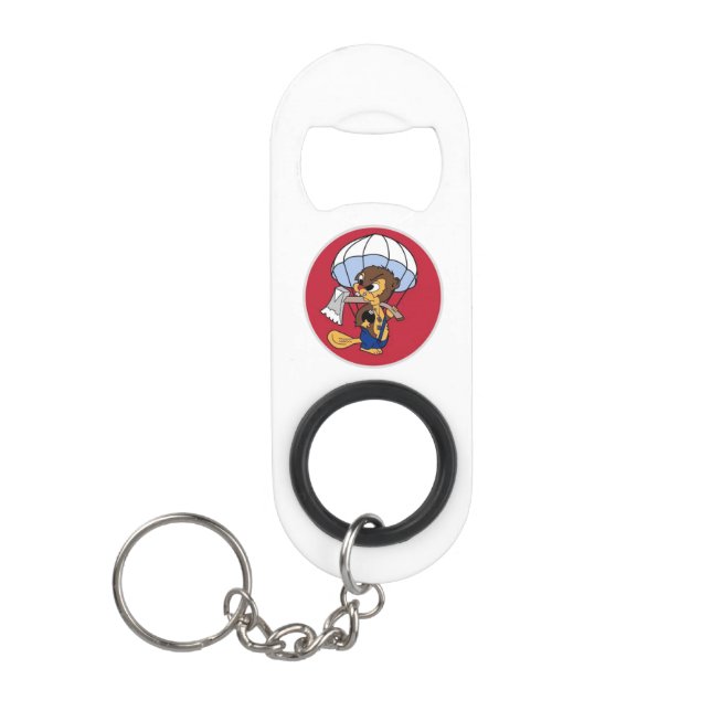 Stainless Steel Bottle Opener Keychain Bottle Opener (Front)