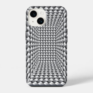 Stainless Steel Box Weave Illusion iPhone 14 Case