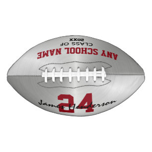 Stainless Steel Custom Jersey Number Graduation Football