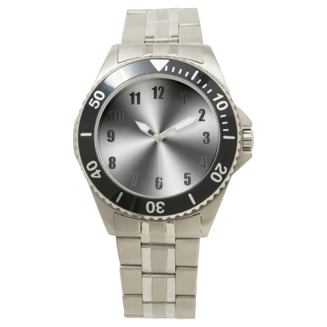 Stainless Steel-Divers Watch (Front)