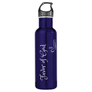 Stainless Steel Favor of God Water Bottle