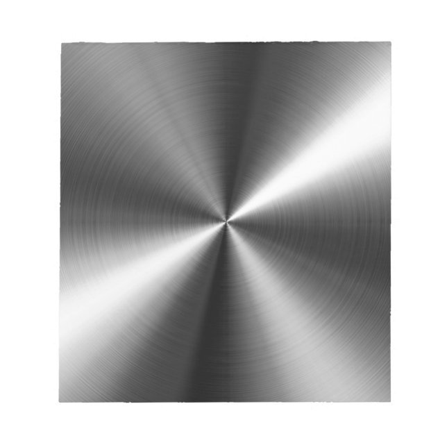 Stainless Steel Notepad (Front)