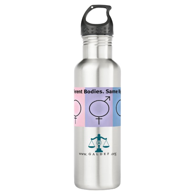Stainless Steel Water Bottle (Front)