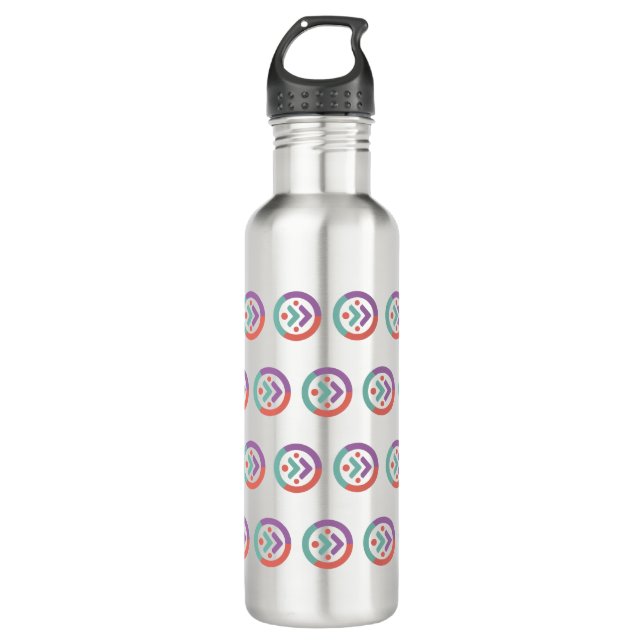 Stainless Steel Water Bottle (Front)