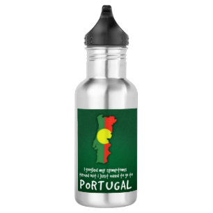 Stainless Steel Water Bottle - Go To Portugal