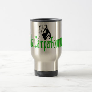 Stainless steel wildcat travel mug
