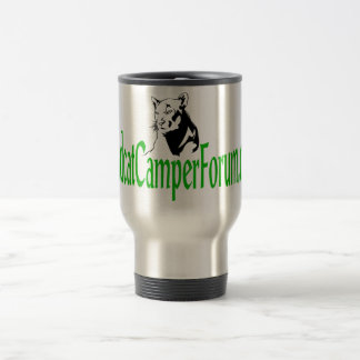 Stainless steel wildcat travel mug