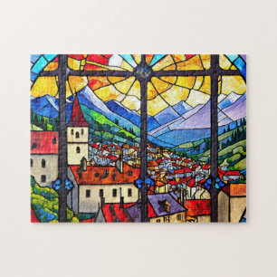 Stainless Town 1 Photo Puzzles Internet Jigsaw Puz