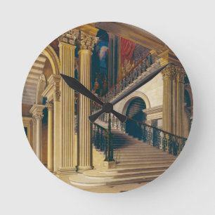 Stair Case, Buckingham House, from 'The History of Round Clock