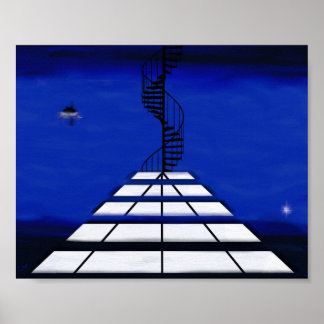 Stair to Where Poster