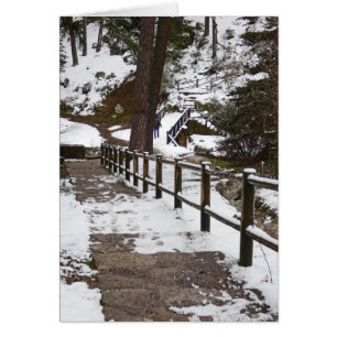 Staircase in the Snow, Blank Inside