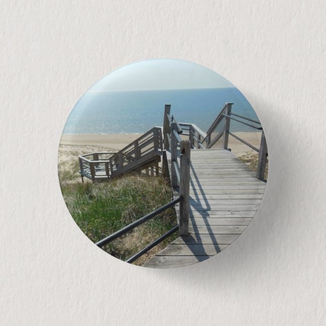 Staircase to Paradise 1 Inch Round Button (Front)