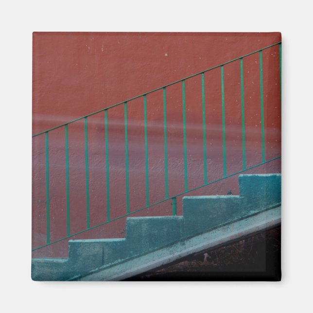 Stairs And Railing Still Life Magnet (Front)