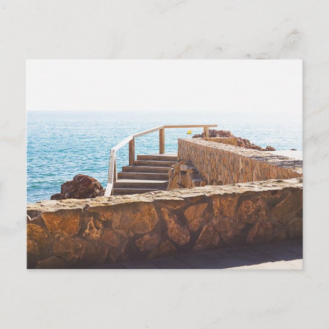 Stairs Into The Sea Postcard (Front)