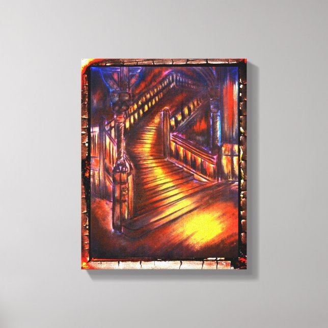 Stairway of Light Canvas Print (Front)