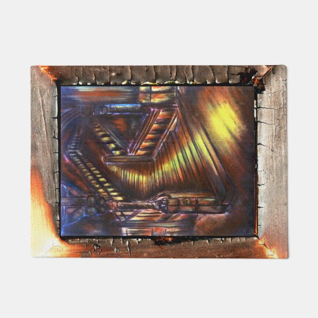 Stairway of Light Doormat (Front)