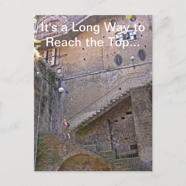 Stairway to Heaven! Postcard (Front)