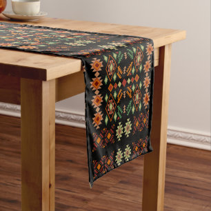 Stairway To The Southwest Art Scene Short Table Runner