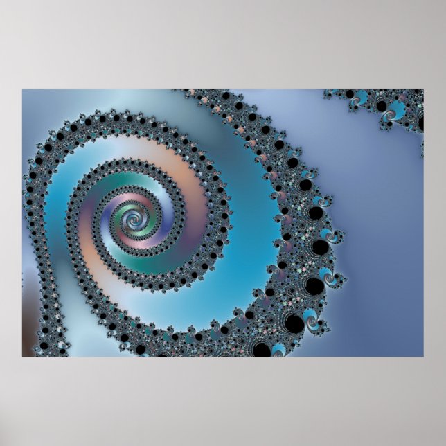Stairwell - Fractal Poster (Front)