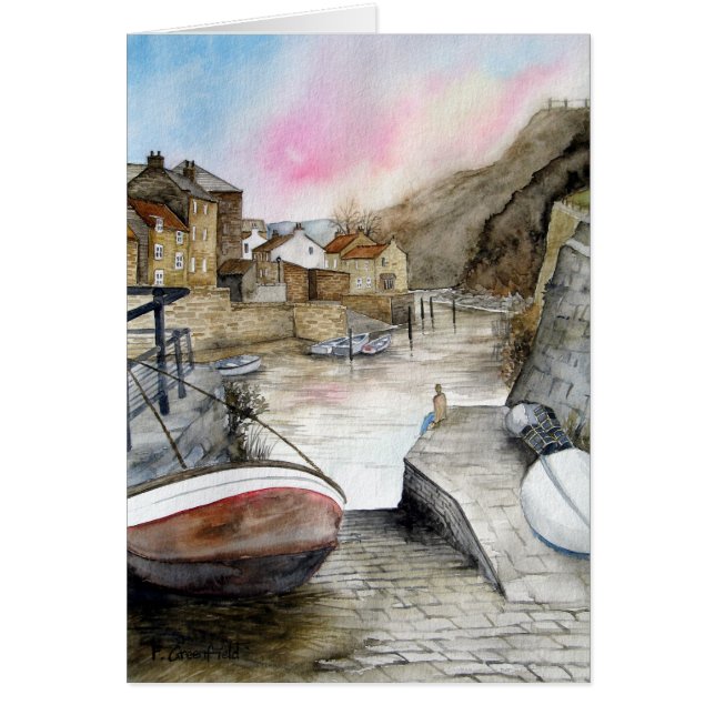Staithes, North Yorkshire, Angleterre (Devant)