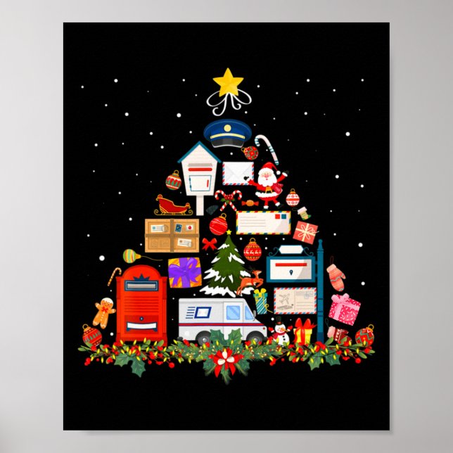 Stal Service Christmas Tree Ornament Tree Xmas 2  Poster (Front)