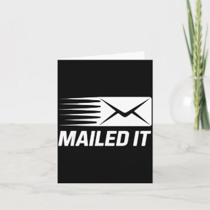 Stal Worker Art For Men Women Stman St Office Mail Card