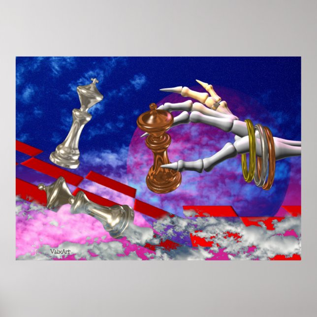 Stalemate played by dead hands poster (Front)