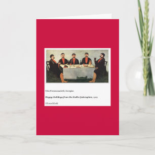 STALIN QUINTUPLETS CARTE DE VACANCES