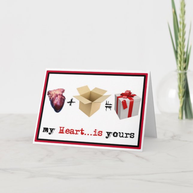 Stalker Cards - Heart in a box (Front)