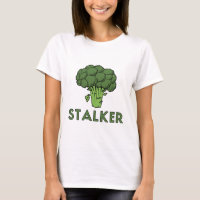 STALKER Funny Broccoli Fun Humour Pun