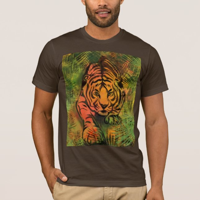 Stalking Tiger T-Shirt (Front)