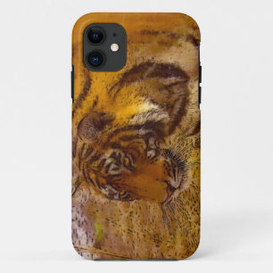 Stalking Tiger Wildlife Fine Art iPhone 5 Coque