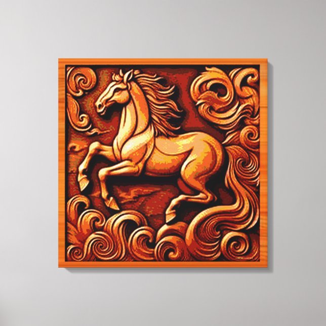 Stallion Canvas Print (Front)