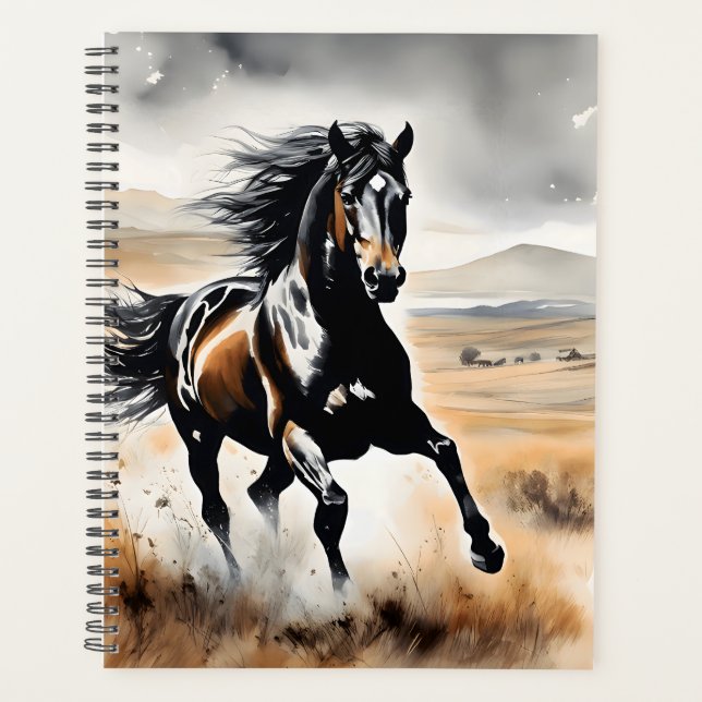 Stallion in Full Stride Planner (Front)