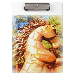 stallion mare and pony clipboard