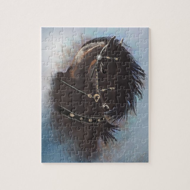 Stallion Portrait - Puzzle (Vertical)