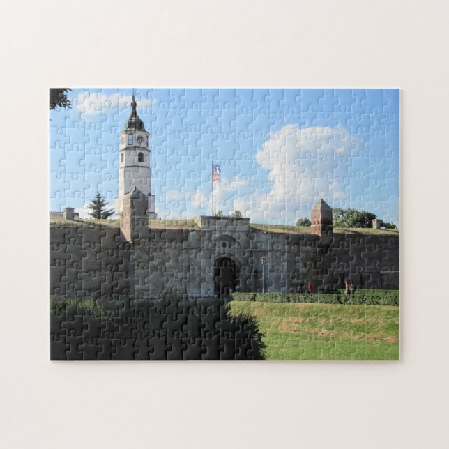 Stambol Gate is the main entrance to the citadel Jigsaw Puzzle (Horizontal)
