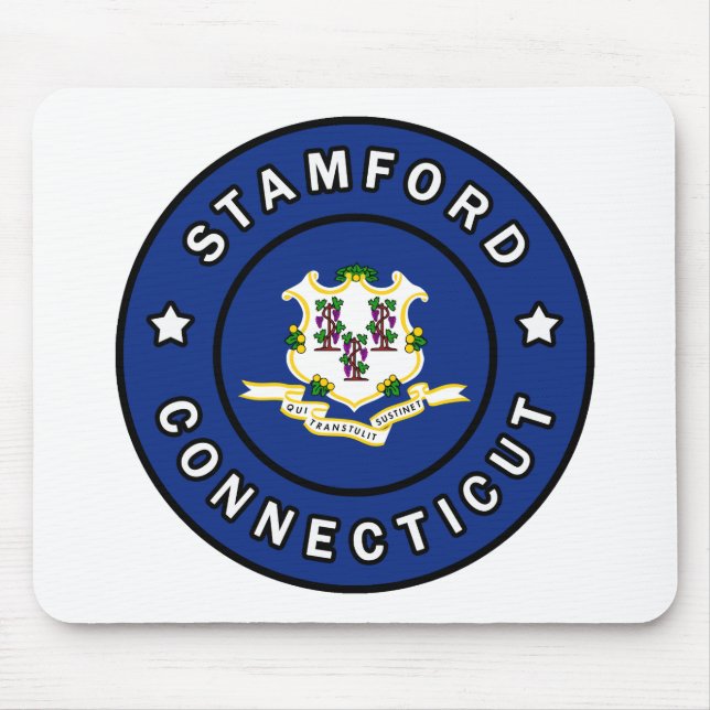 Stamford Connecticut Mouse Pad (Front)
