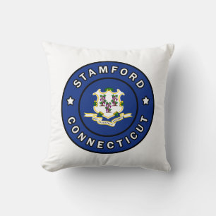 Stamford Connecticut Throw Pillow