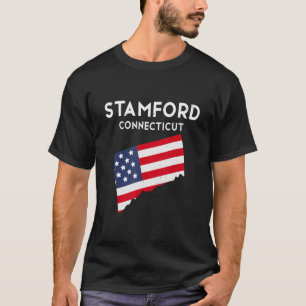 Stamford Connecticut USA State America Travel Conn T-Shirt