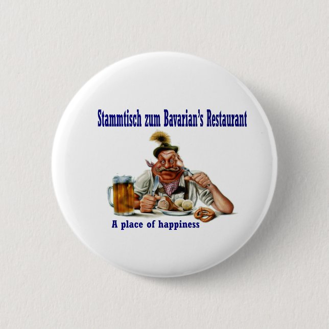 stammtisch 2 inch round button (Front)