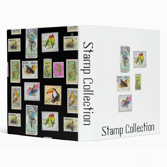 Stamp Collecting Binder (Background)