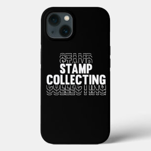 Stamp Collecting Tee for Collector Philately iPhone 13 Case