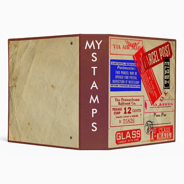 Stamp Collection Binder (Background)